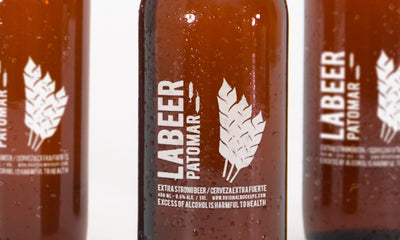 Clean Beer Bottle Label (Mockup)