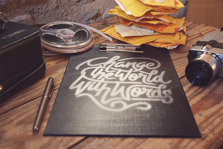 Ultra-Realistic Vintage Poster Mockup