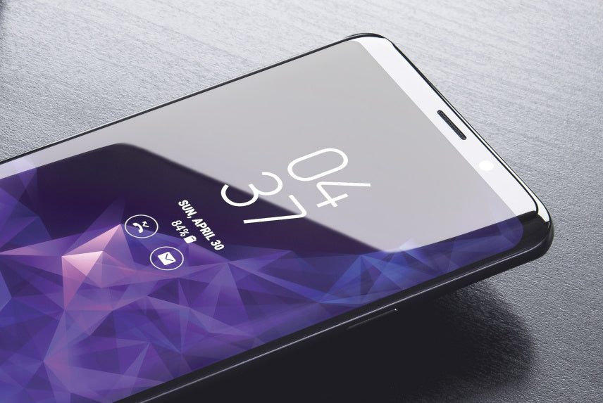 Perfect Galaxy S9 Plus Smartphone Mockup
