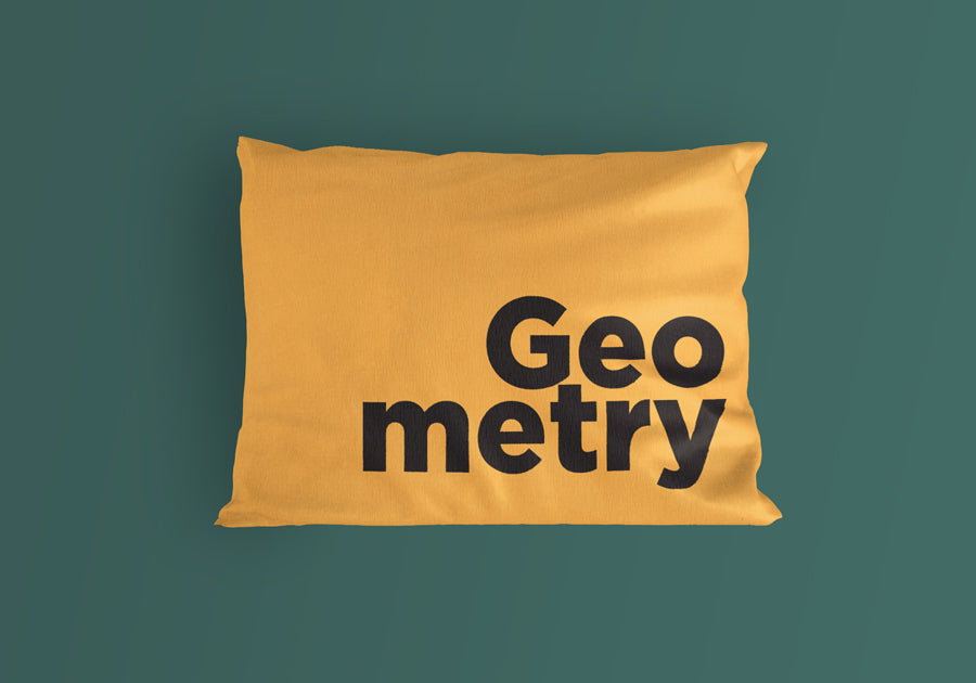 Realistic Pillow Front View Mockup