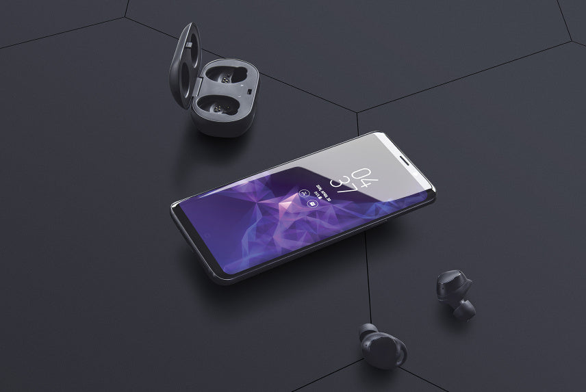 Perfect Galaxy S9 Plus Smartphone Mockup