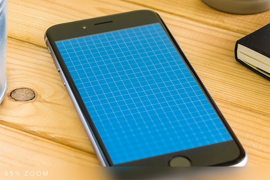 Closeup iPhone 6 Mockup