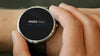 4 x Moto 360 Smart Watch Mockups