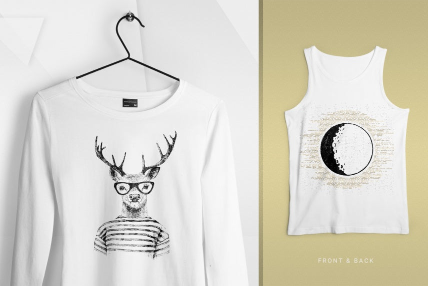 Ultimate Apparel Mockup Set (Including T-Shirt Mockups)