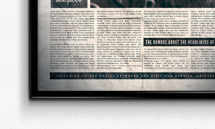 Flyer and Poster Frame (Mockup)