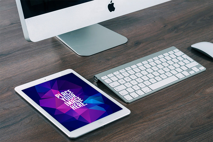6 x MacBook and Phone Mockups Multiple Scenes