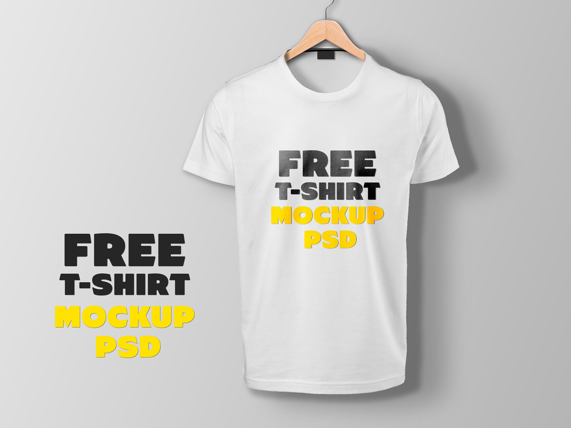 Realistic Fully Customizable T-Shirt Mockup