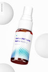 1 Oz Amber Pet Spray Bottle Psd Mockup, Floating Psd