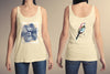 Women Wearing a Tank Top Shirt (Front and Back View)