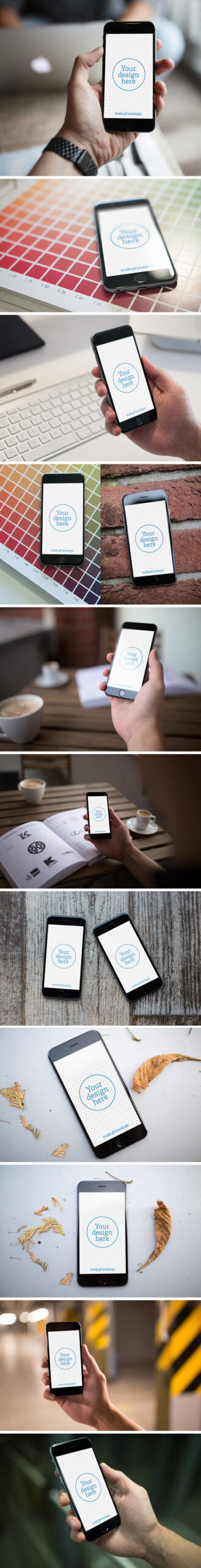 12 Iphone 6 Photo Mockups