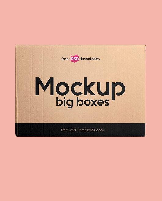 15 Big Boxes Mockup Set