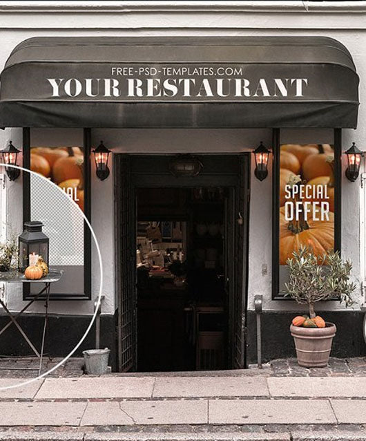 15 Facades And Storefronts Mockups