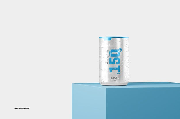 150Ml Soda Can Mockup Psd