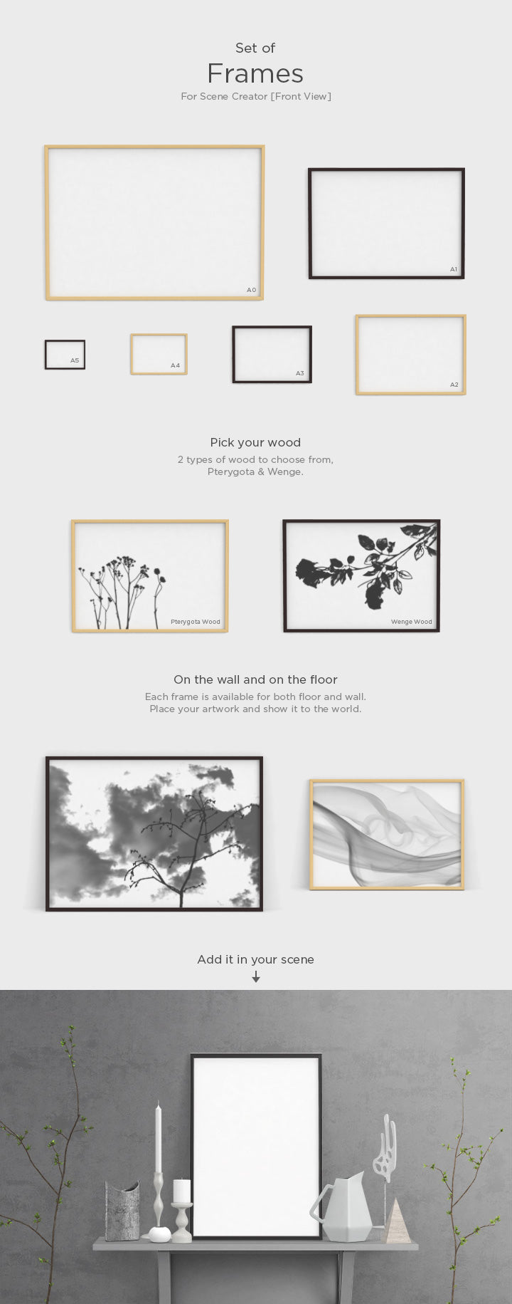 Frame Mockup 2:3 Landscape – MasterBundles