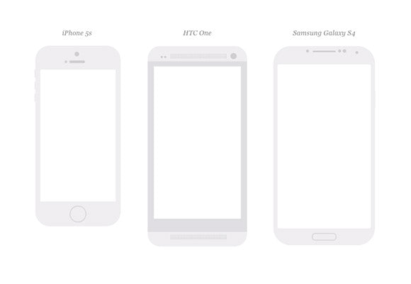 18 Mobile Devices Mockups