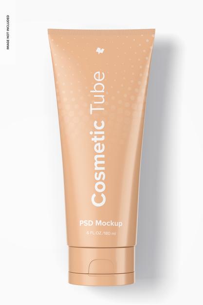 180 Ml Cosmetic Tube Mockup Psd
