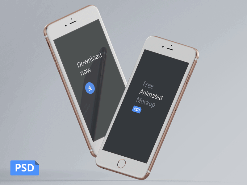 Animated iPhone Mockups