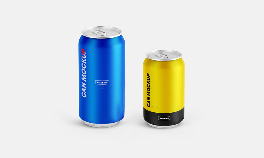 2 Can Mockups