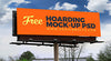 2 Outdoor Advertising Billboard (Hoarding) Mockup Psd Files