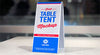 2-Sided Plastic Table Tent Mockup Psd