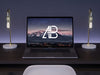2017 Macbook Pro On Desk Mockup