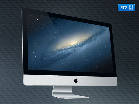 27″ Imac Psd Mockup