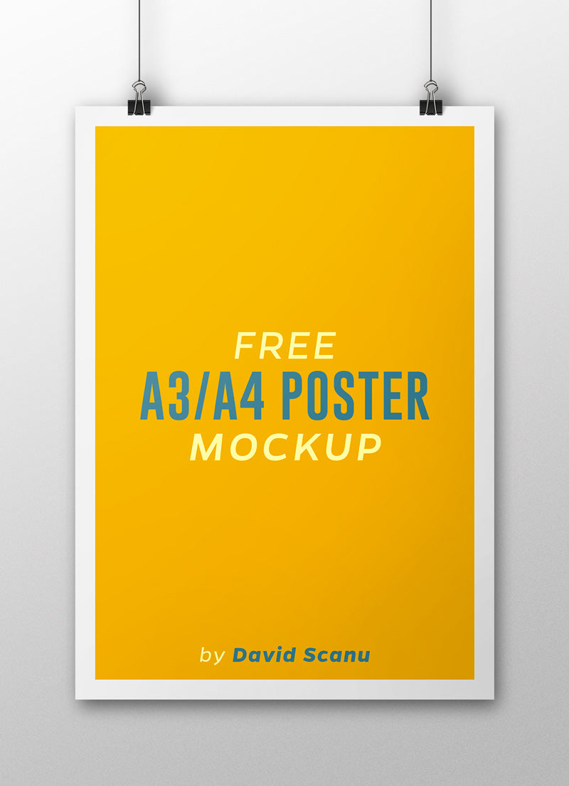 A3/A4 Poster Mockup