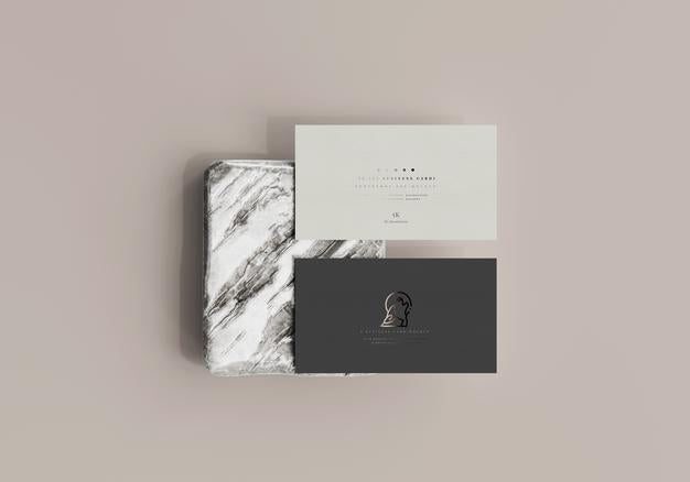 3.5X2 Business Card Mockup Psd