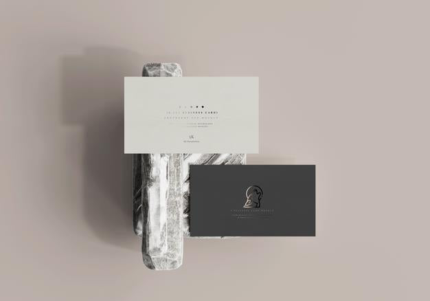 3.5X2 Business Card Mockup Psd
