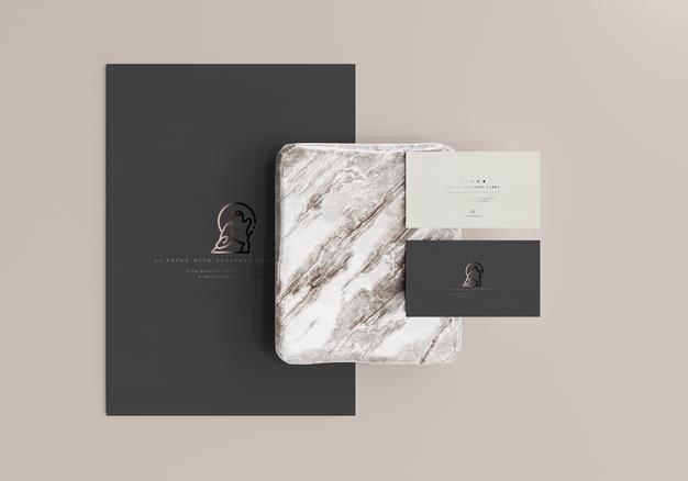 3.5X2 Business Card Mockup Psd