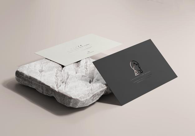 3.5X2 Business Card Mockup Psd