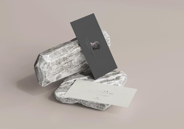 3.5X2 Business Card Mockup Psd