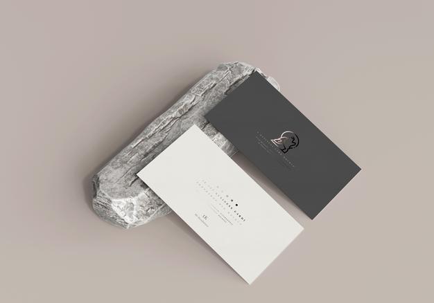 3.5X2 Business Card Mockup Psd