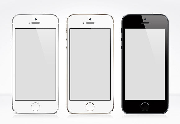 3 Iphone5S Psd Mockups