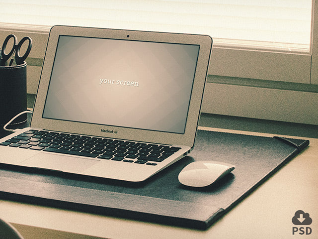 3 Macbook Air Mockups