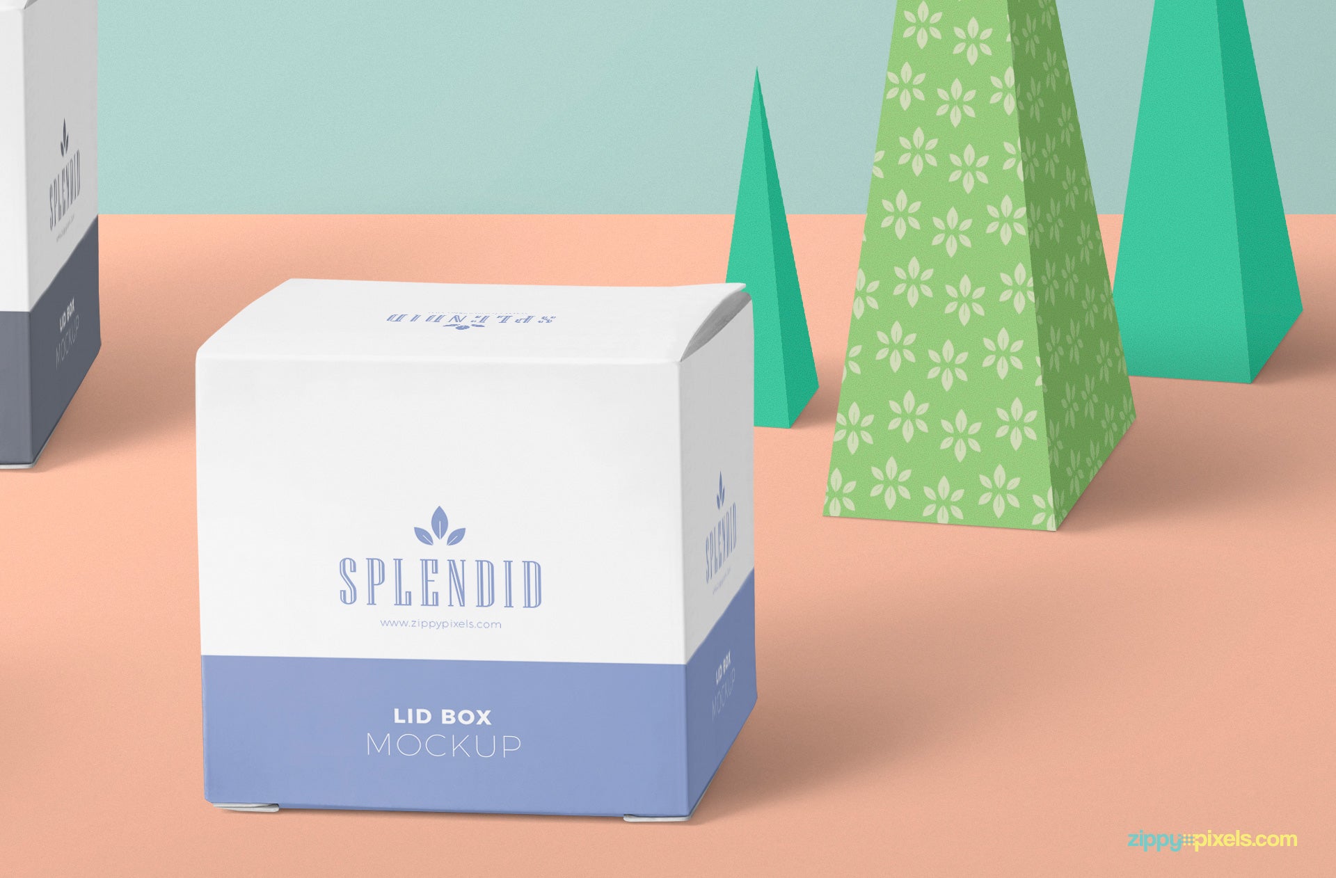 Paper Box Mockup PSD