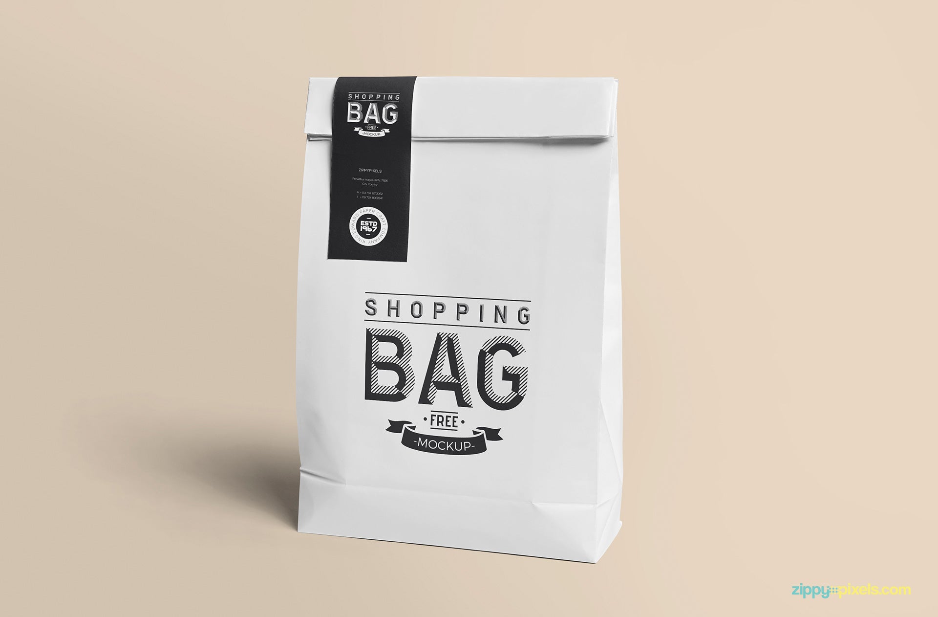 Awesome Paper Bag Mock Up