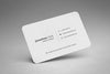 Rounded Professional Business Card PSD Mockup