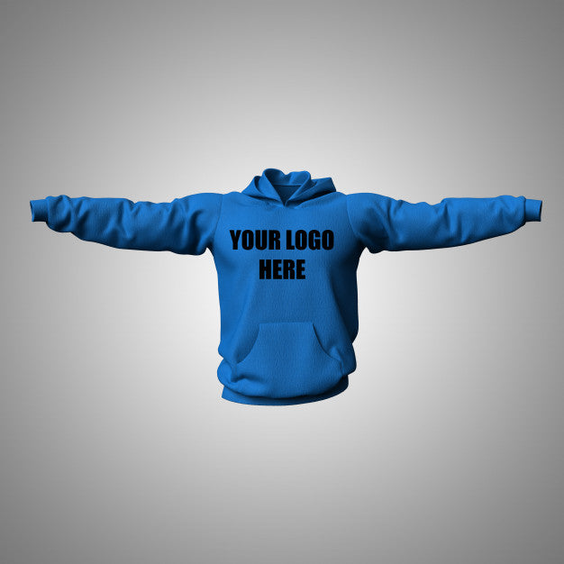 3D Editable Hoodie Mock Up Design Psd