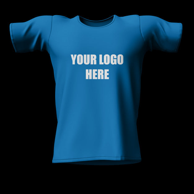 3D Editable Mock Up Of T-Shirt Front Psd