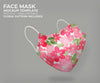 3D Floral Mask Mock Up Psd