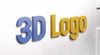 3D Logo On Wall Mockup Psd