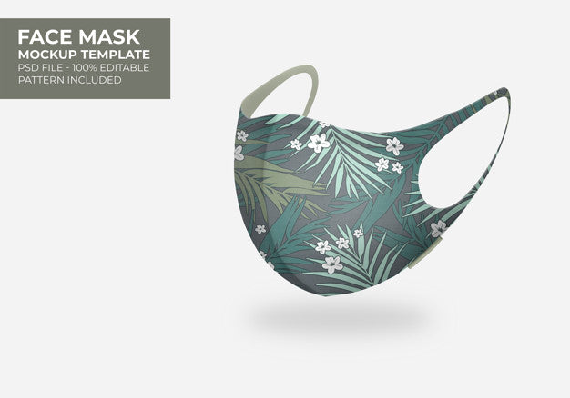 3D Mask Mock Up Psd