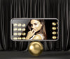 3D Mock-Up Smartphone On A Golden Ball Psd