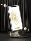 3D Mock-Up Smartphone On Marble Rock Psd