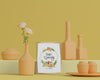 3D Vases For Flowers On Table Psd