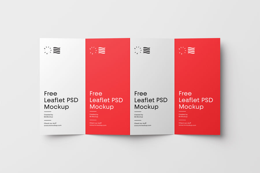 4-Fold Brochure Mockup