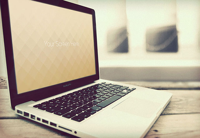 4 Macbook Mockups Psd