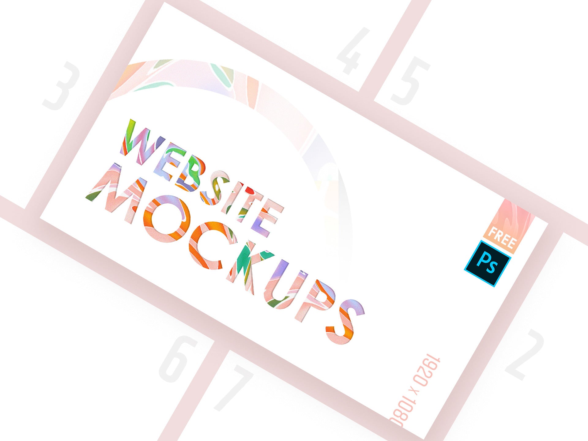 High Quality Web PSD Mockup Bundle