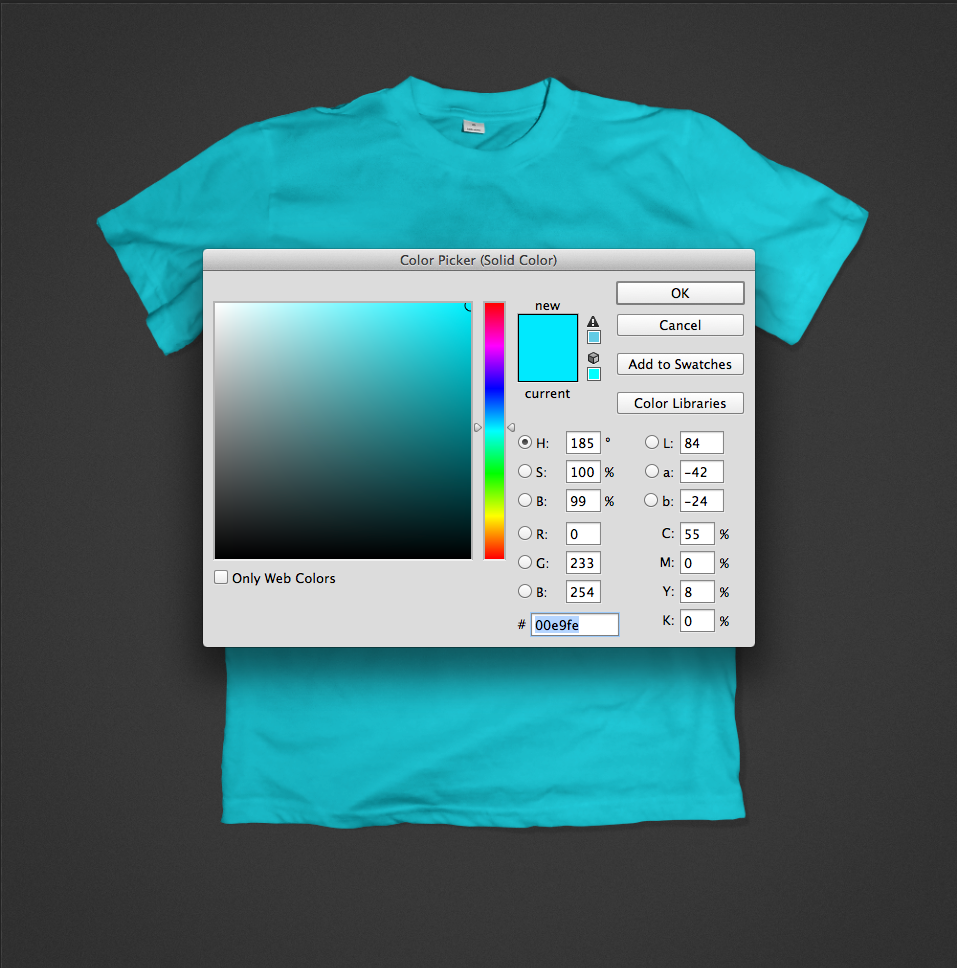 Plain Simple T-Shirt Mockup